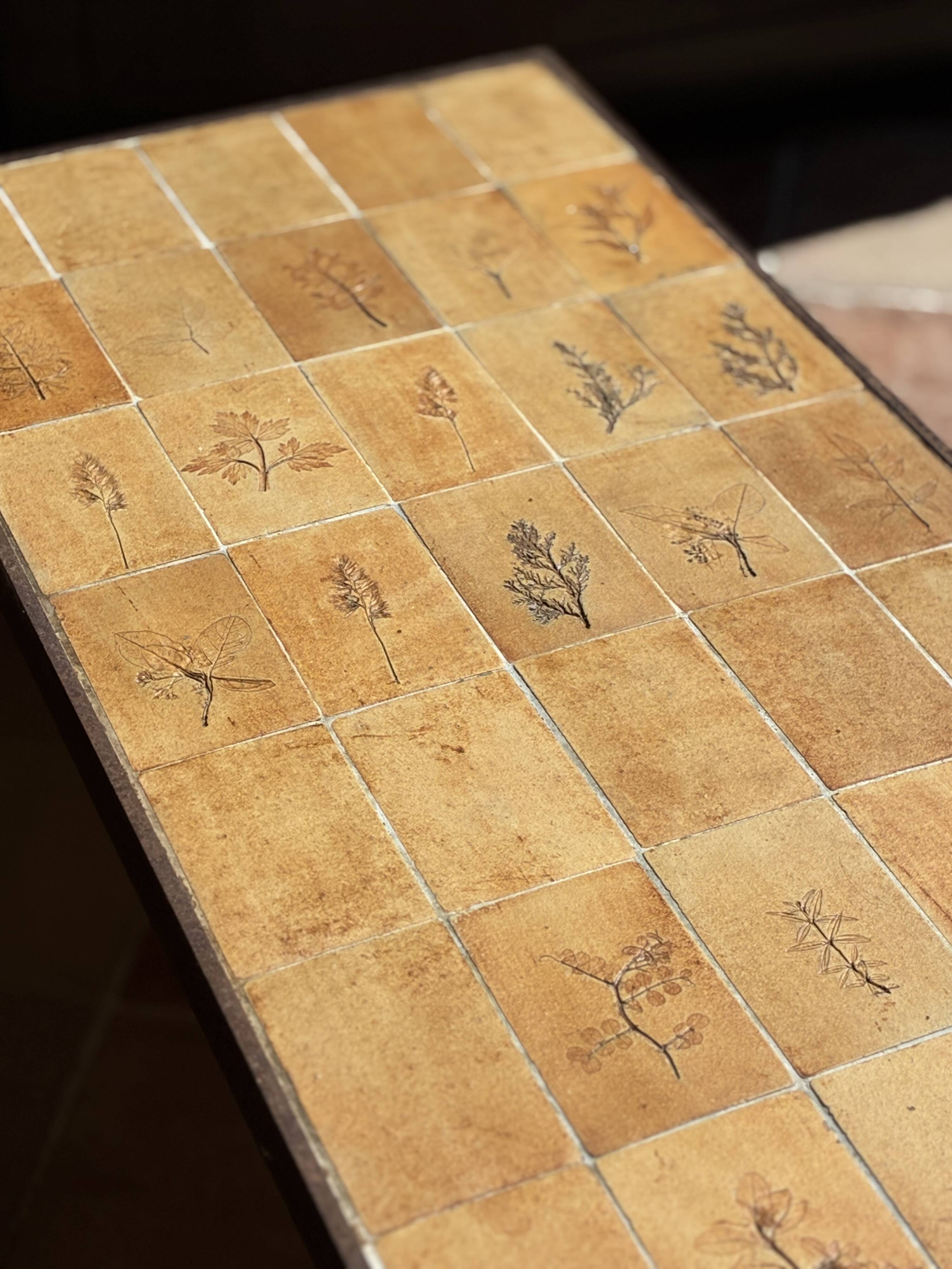 Table basse herbier capron