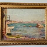 The Mediterranean Coast - oil XIX°