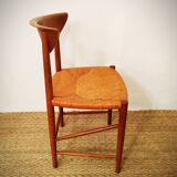 Chair n°316 by Peter Hvidt and Orla Mølgaard-Nielsen for Søborg 1950's