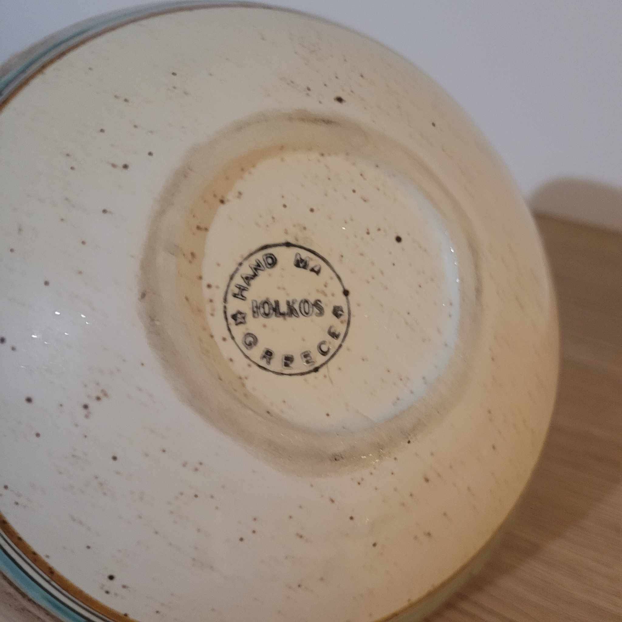 IOLKOS Handmade Greek Stoneware Decorative Vase