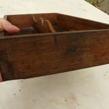 old wooden or cutlery toolbox
