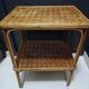 Bamboo and wood coffee table