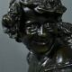 Bronze “Laughing Child”, signed A.Injalbert – Late 19th century