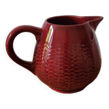 Glazed porcelain pitcher