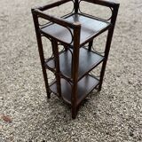 Vintage rattan shelf