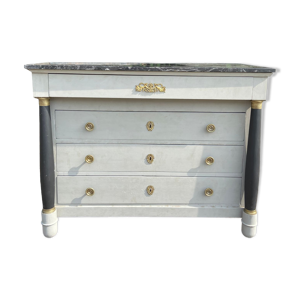 Commode de style Empire - colonnes