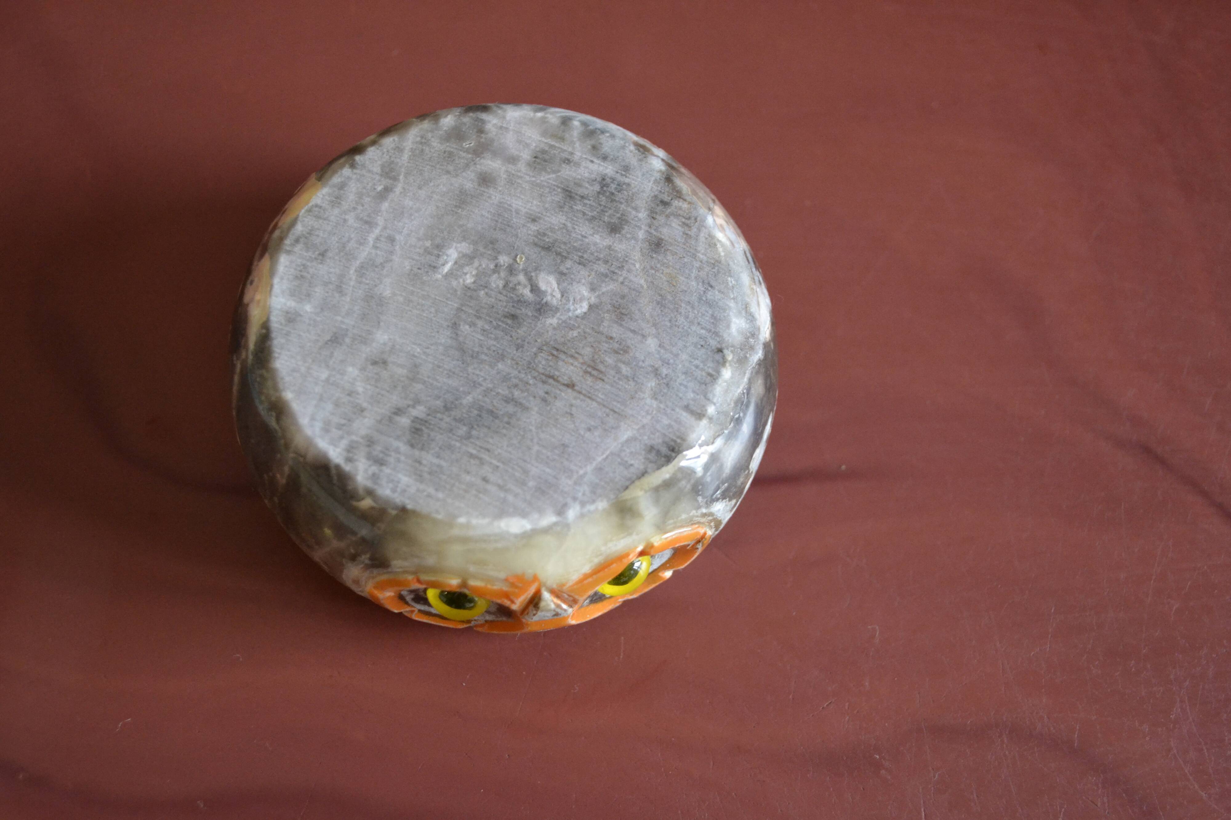 Owl marble ashtray