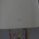 Lampe de table perroquet en cristal, années 1970