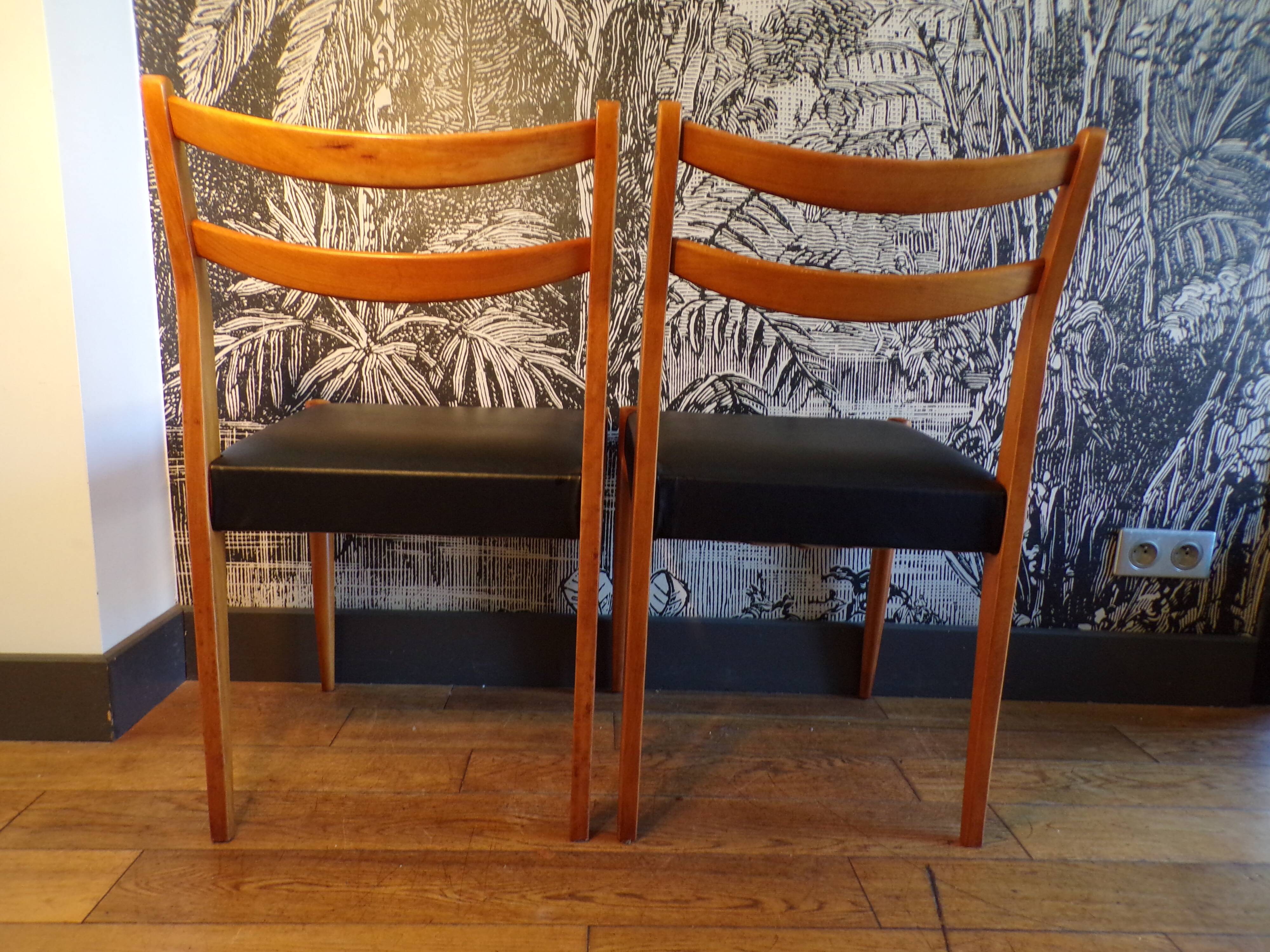 Pair of Scandinavian chairs