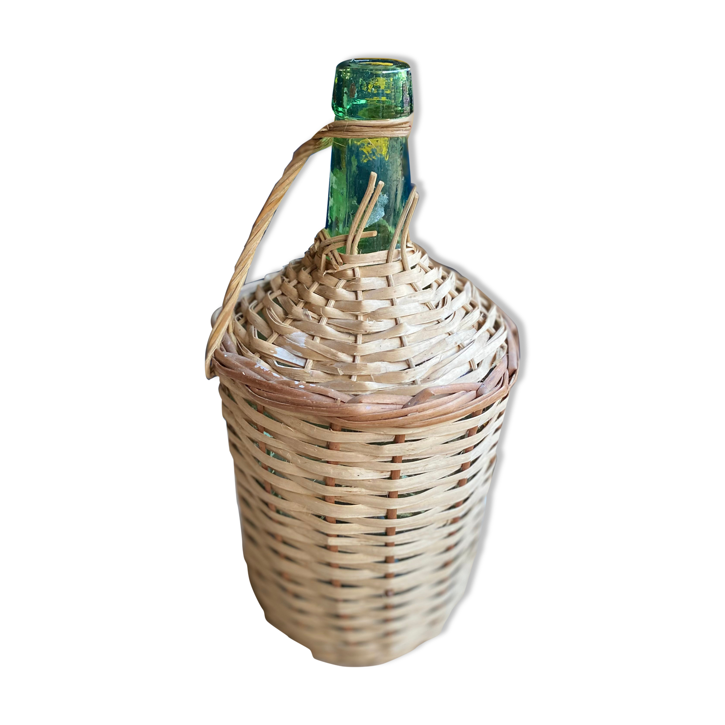 Demijohn in wicker dress