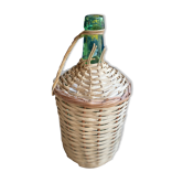 Demijohn in wicker dress