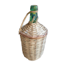 Demijohn in wicker dress