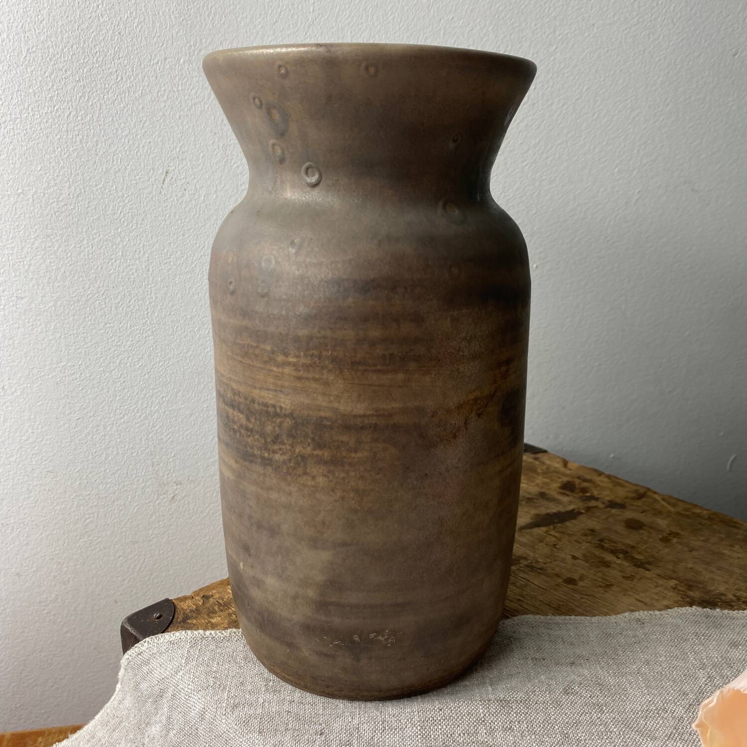 Handmade ceramic vase