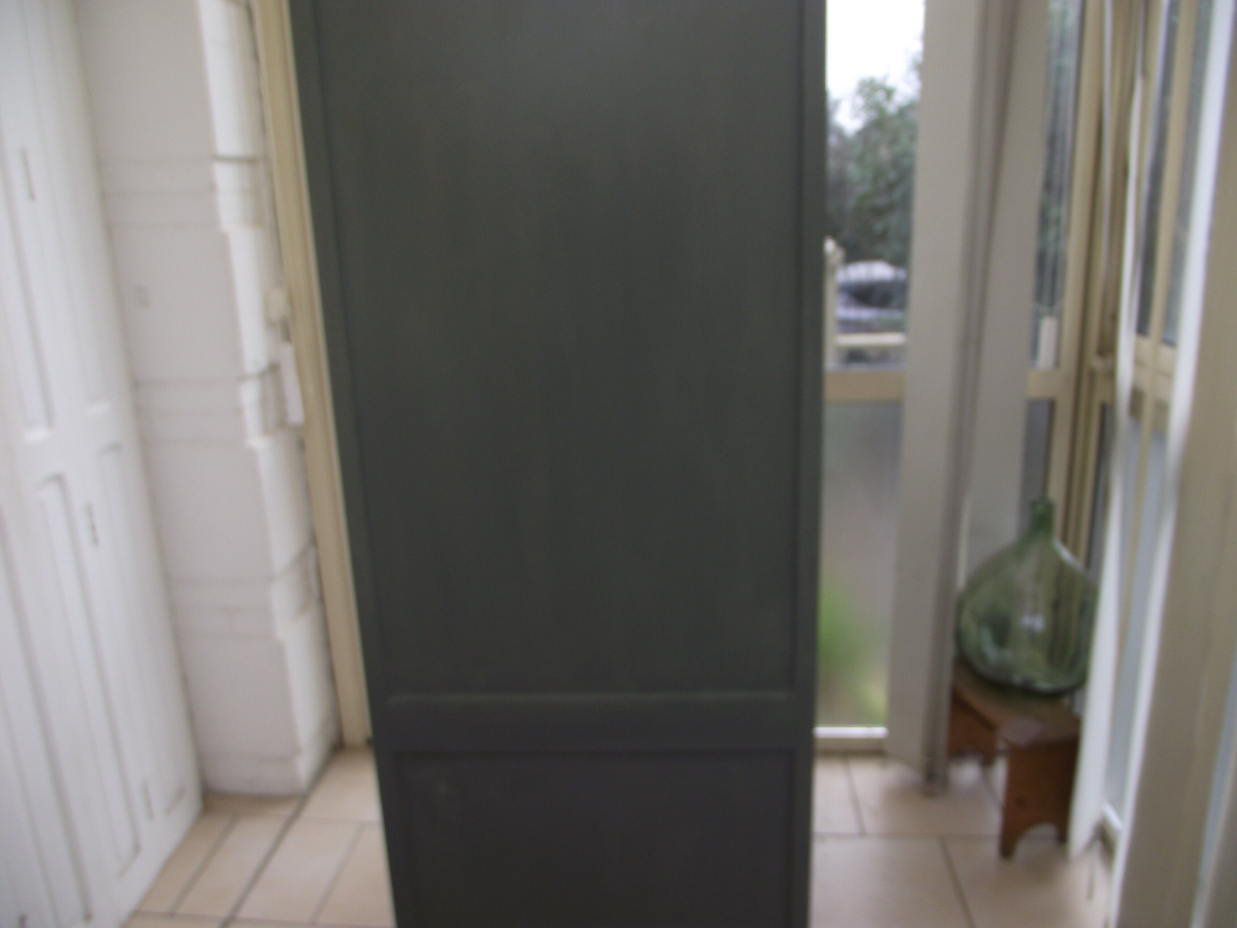 Asymmetrical cabinet from the 50s