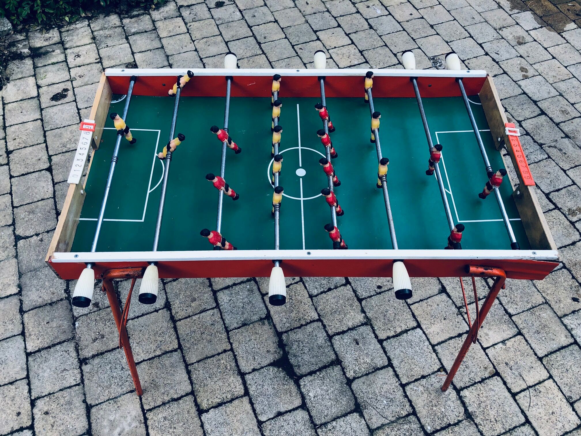 Vintage foosball