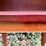 Varnished bedside tables