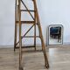 Vintage wooden painter's stepladder - authentic patina