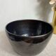 Glazed ceramic salad bowl