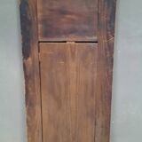 Small varnished wooden trumeau with a gallant scene motif