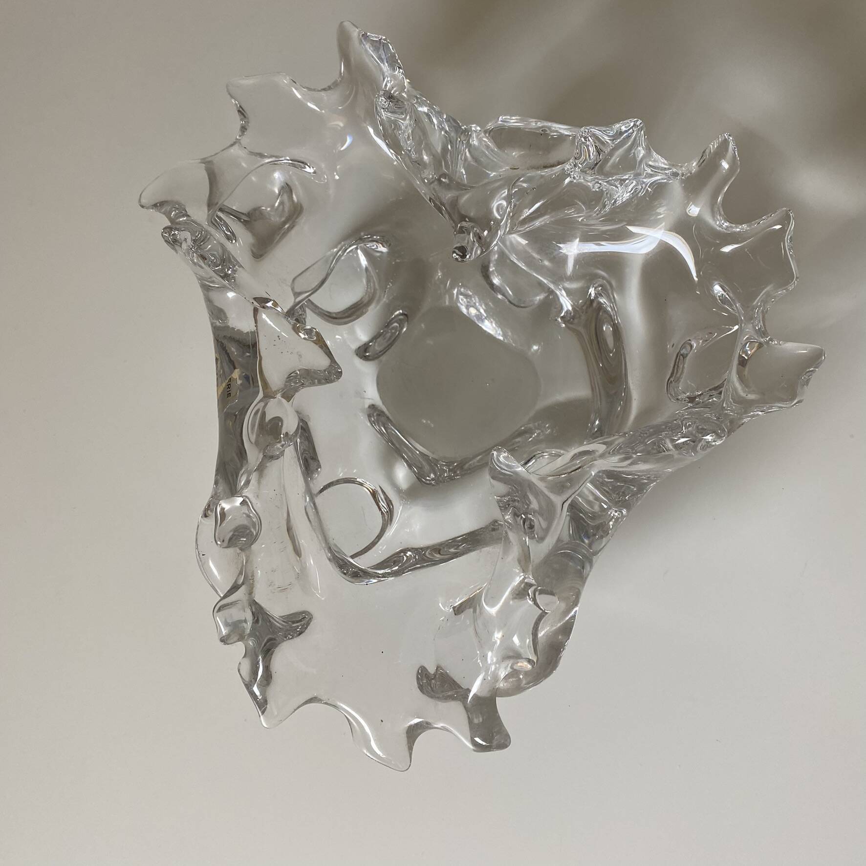 Crystal catchall from Sèvres