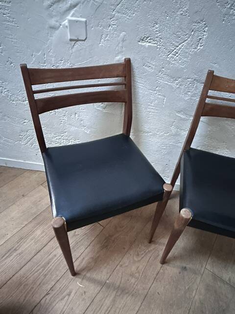 Lot de 2 chaises vintage