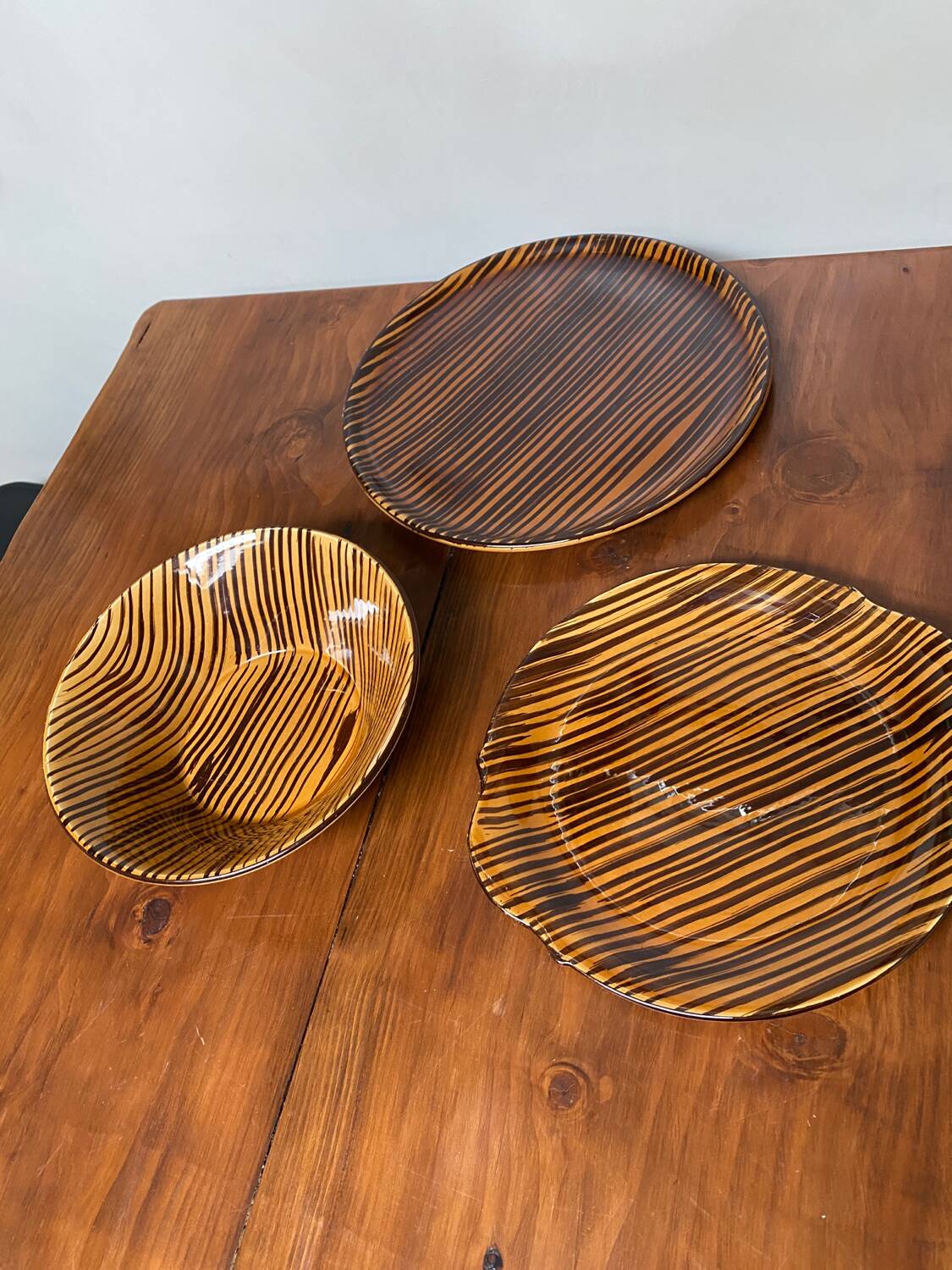 Set of vintage dishes