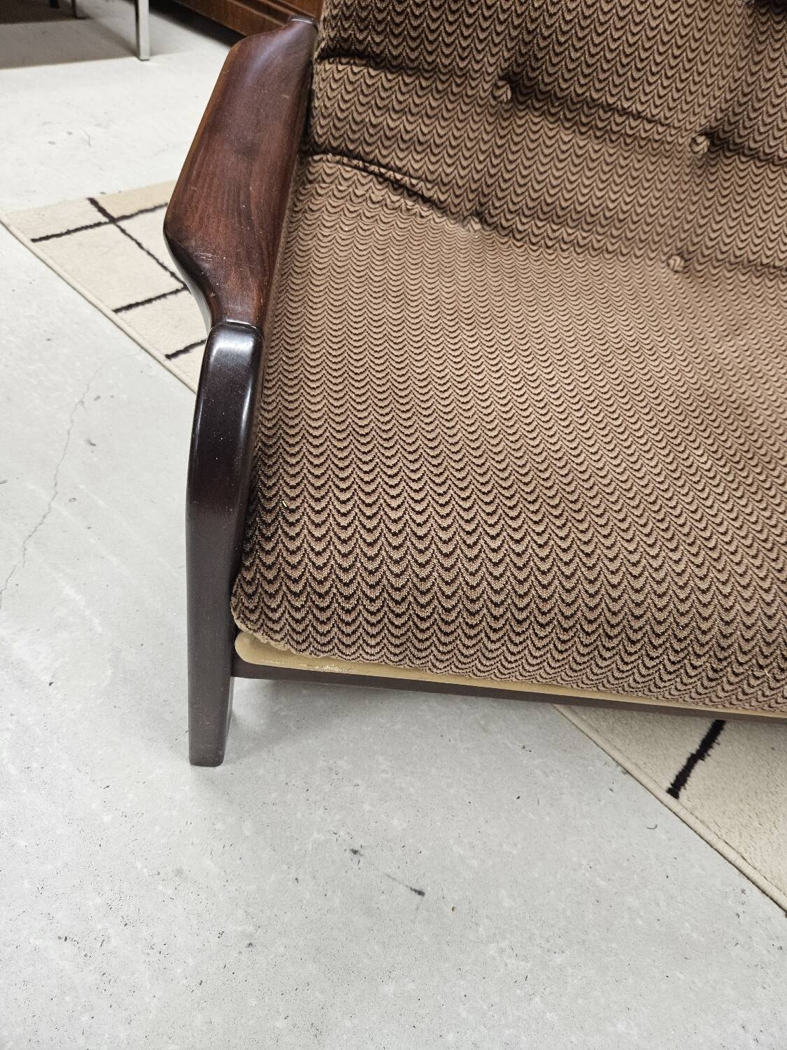 Vintage teak sofa
