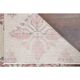 1970s Turkish Oushak Handmade Wool Cotton Beige Area Rug 134x211