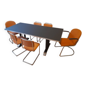 Gispen dining/conference set