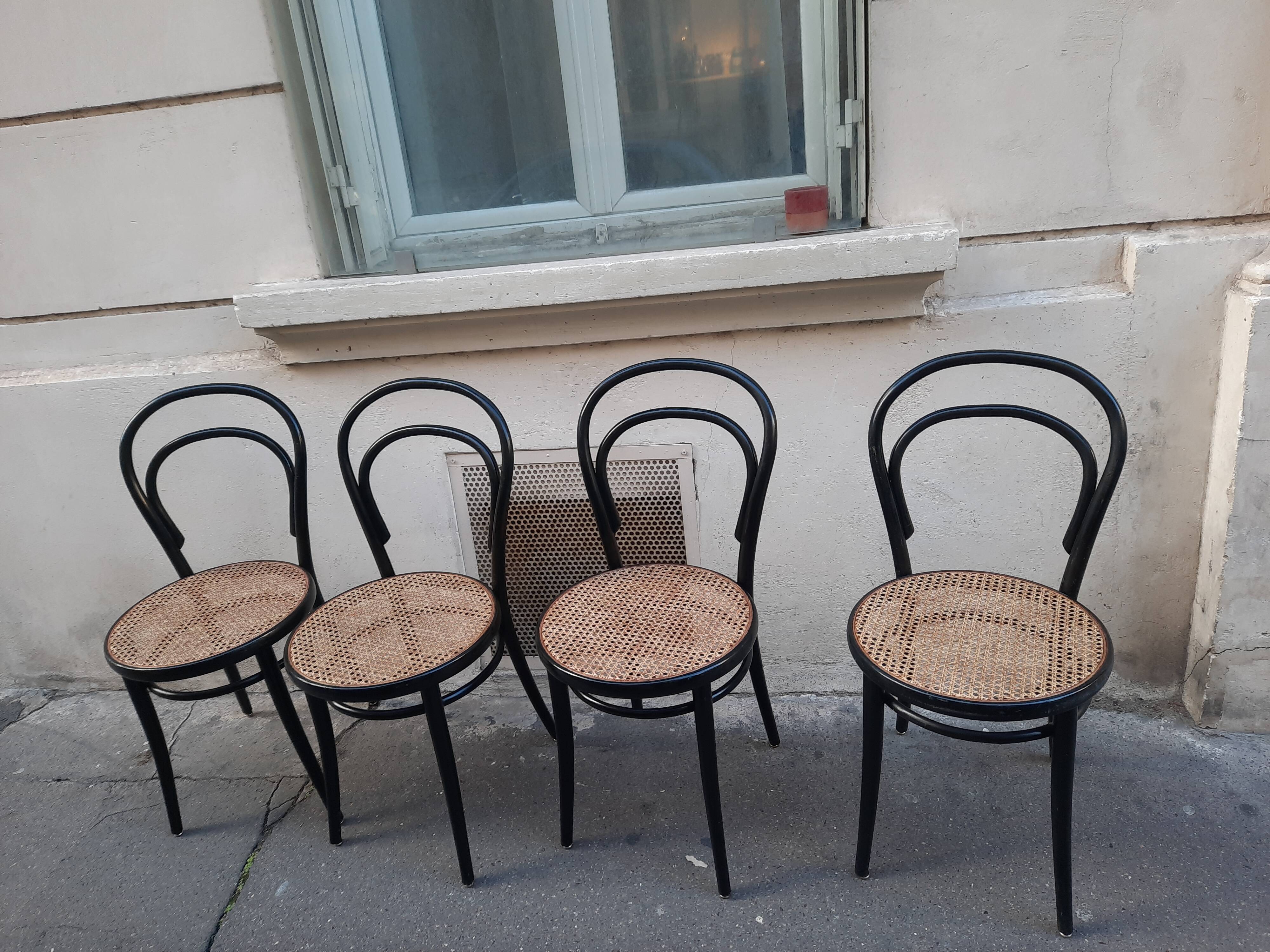 4 bistro chairs