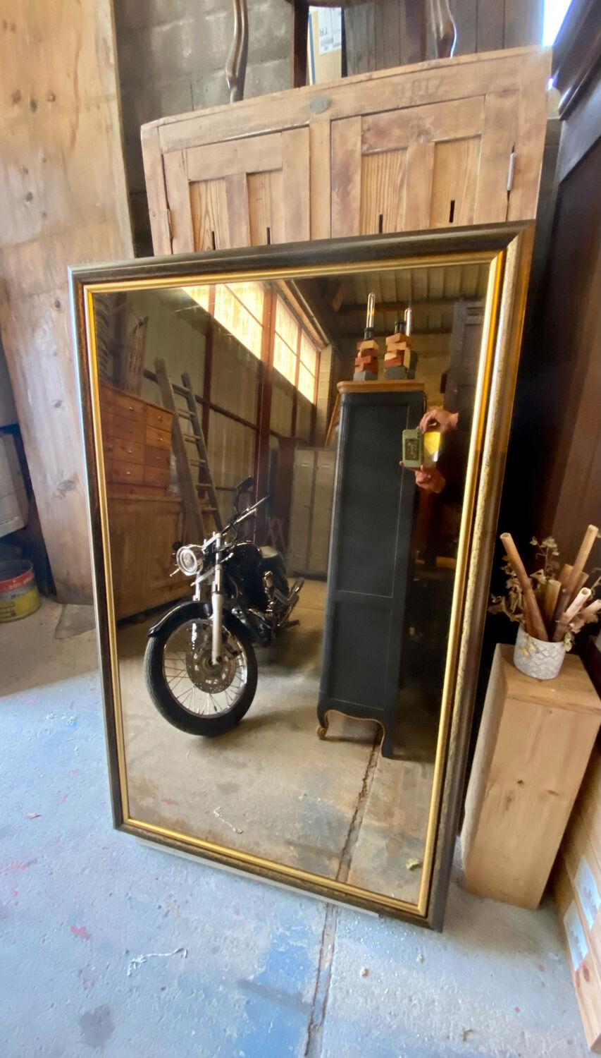 Large smoked mirror 96x160cm