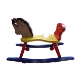 Wooden 60s rocking horse