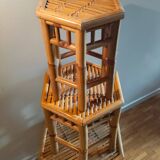 Bamboo trundle table