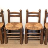 Suite of 4 chairs 1960
