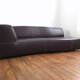 Patricia Urquiola 'Bend' leather sofa B&B Italia