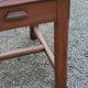 Farm table early 20th century 3 spacer drawers 180cm