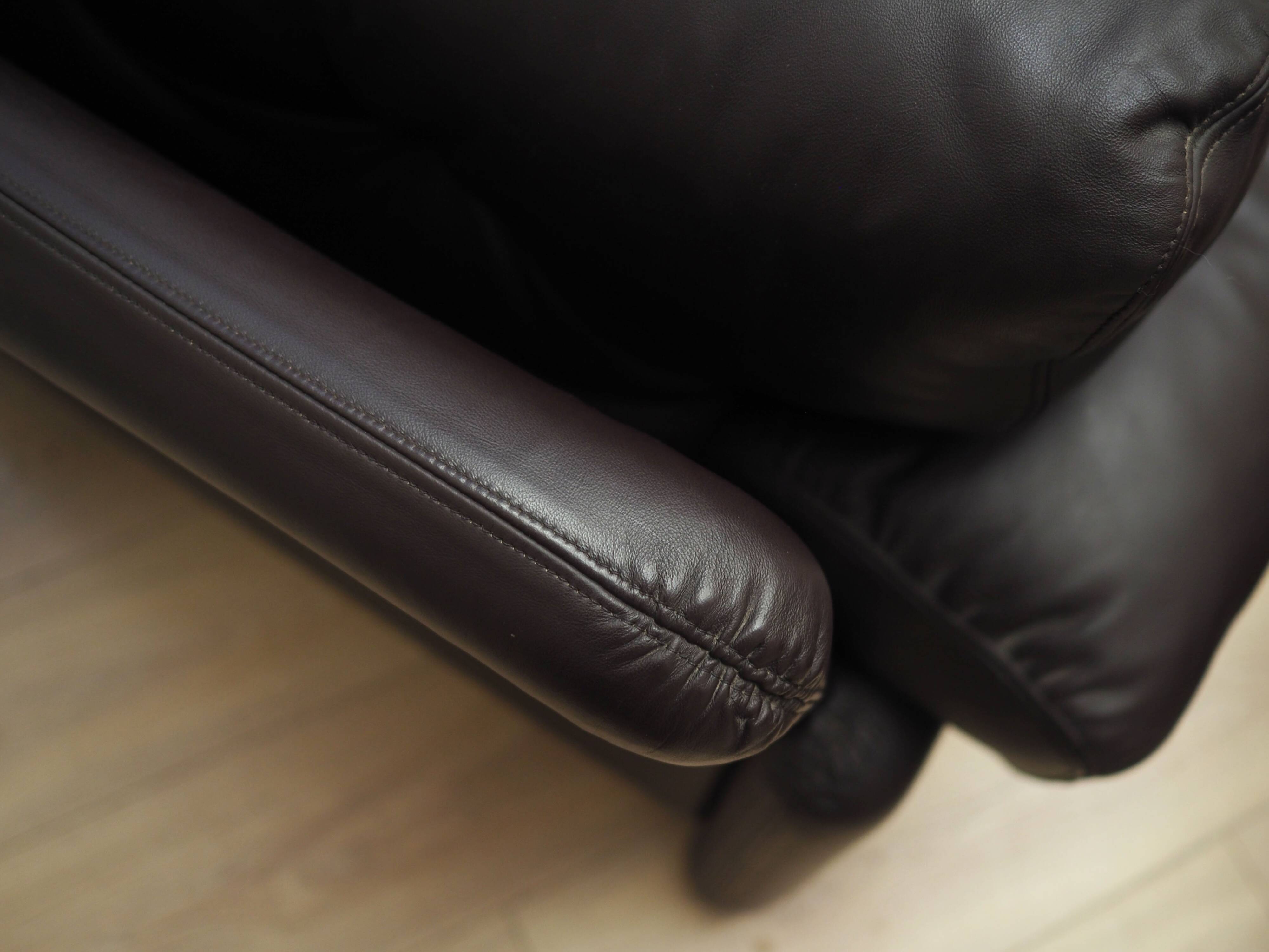 Leather living room set, Italian design, 60s, manufacturer: B&B Italia, designer: Tobia Scarpa