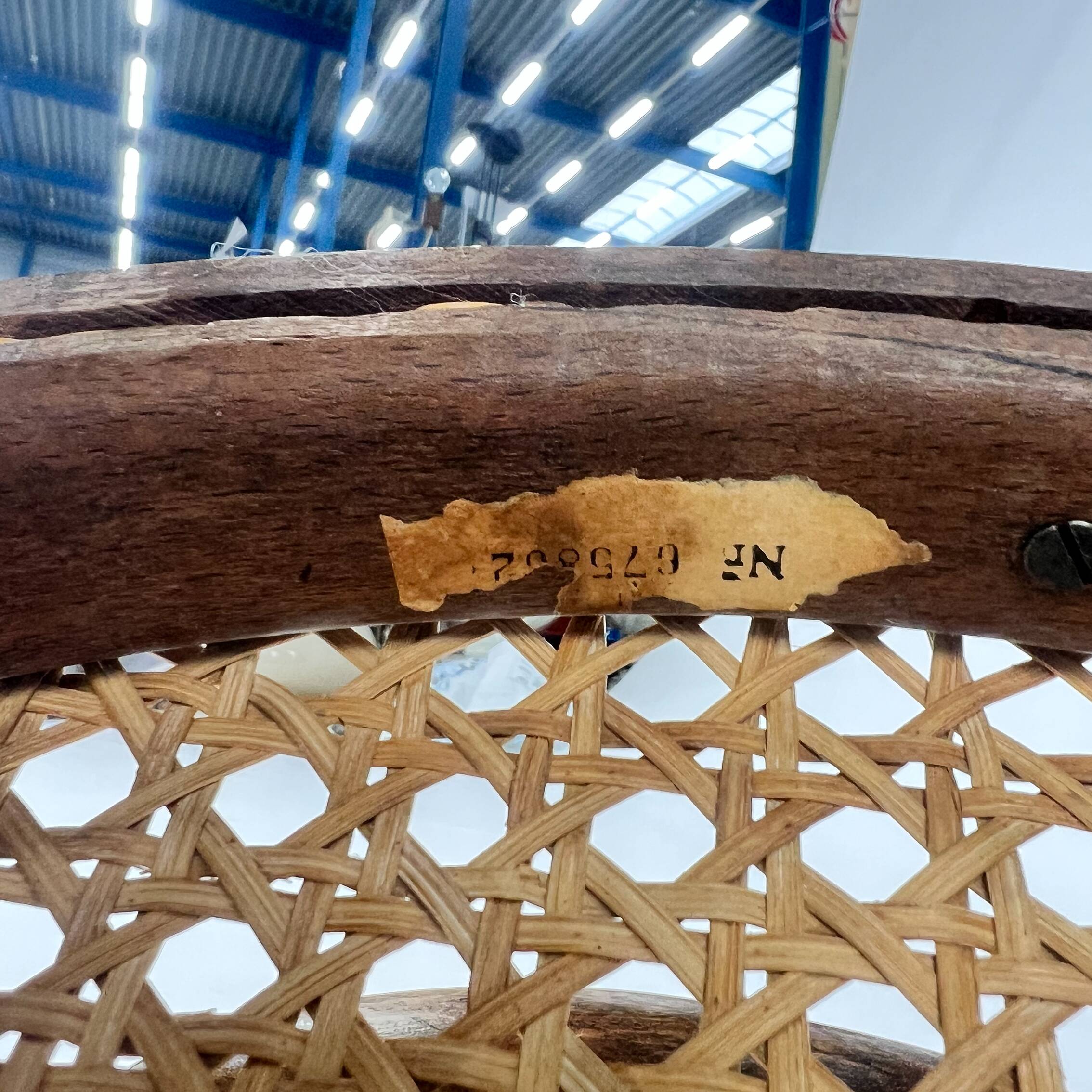 Set of 6 Zpm Radomsko Bentwood and Cane Dining Chairs, 1970s