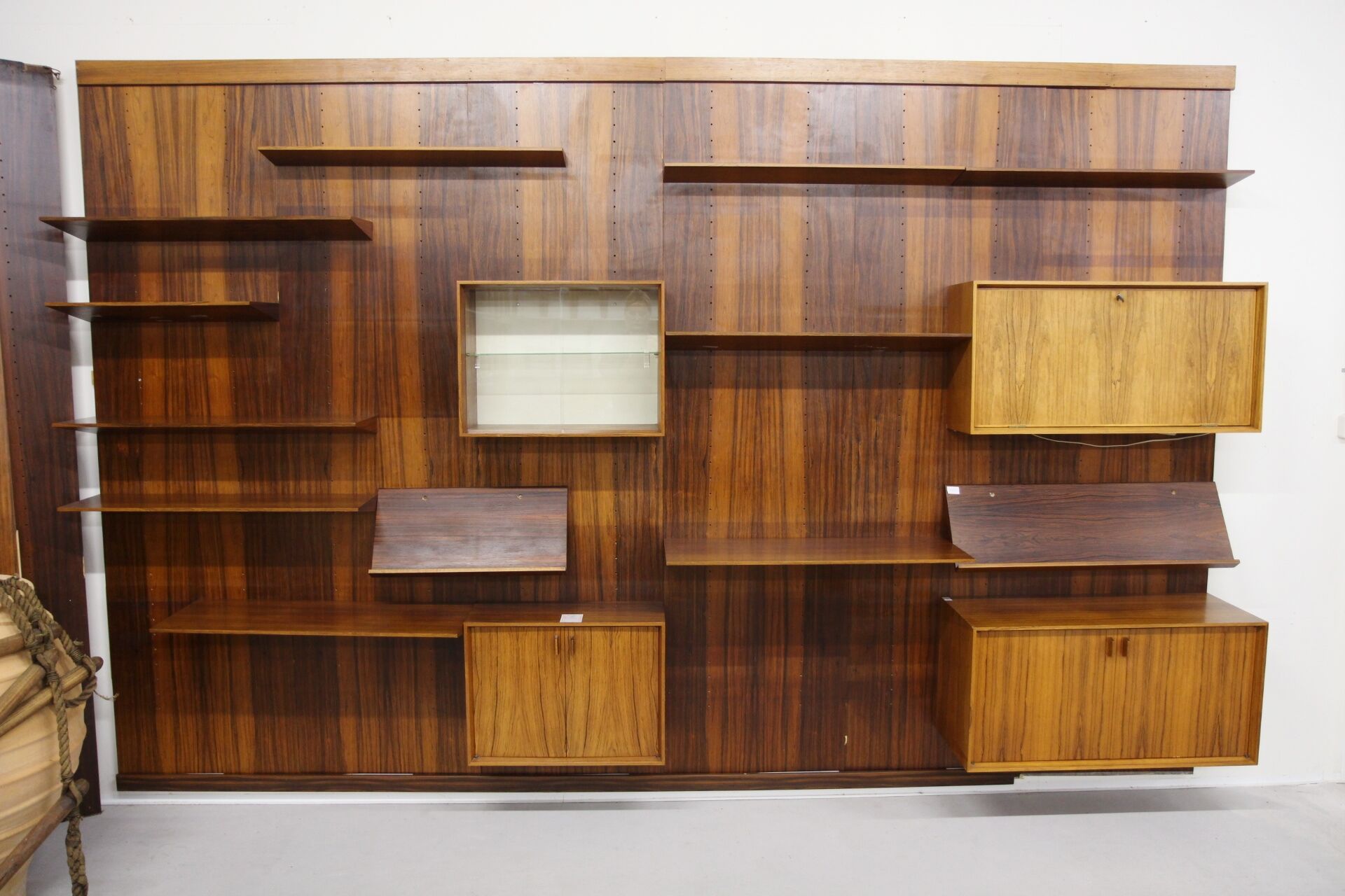 Rosewood "system" library, Denmark, 1960