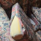 Floral printed sofa