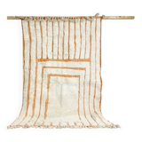 Handmade Moroccan Beni Ourain rug, 150/250cm