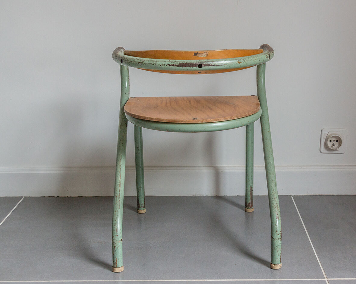 Vintage children's chair by Jacques Hitier