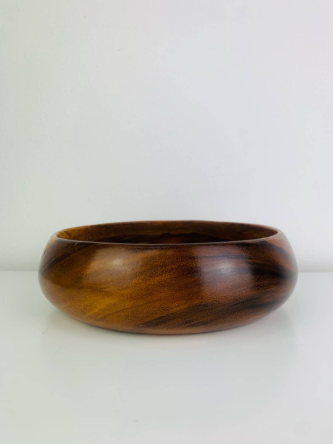 Scandinavian teak fruit bowl, 1960s