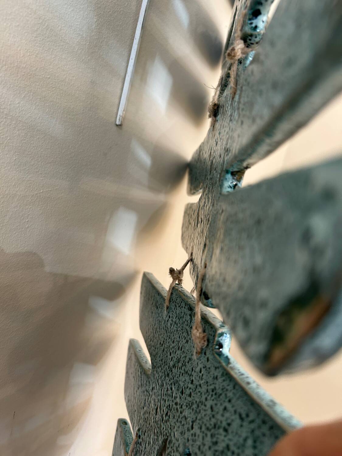 Hanging ceramic fish