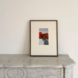 Collage, Stone head