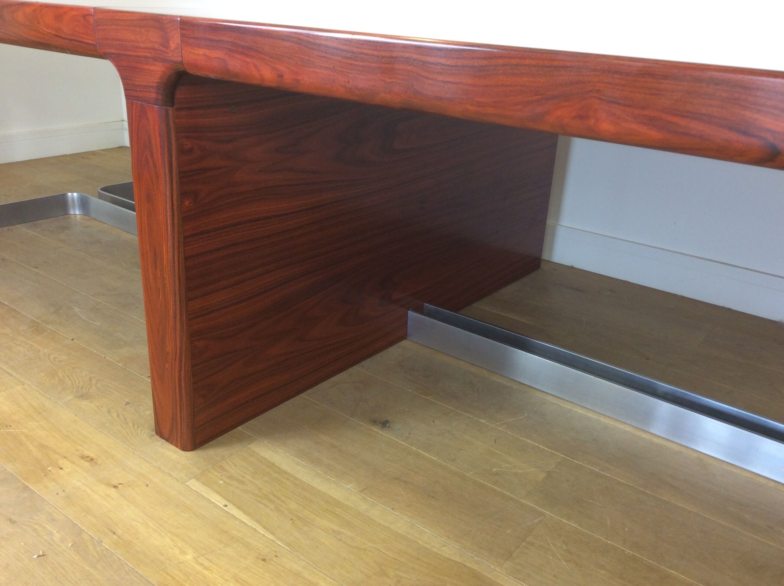 Mid century rosewood conference table