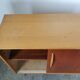 Mid-century design sliding door sideboard