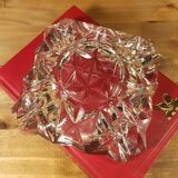Thick glass ashtray or pocket