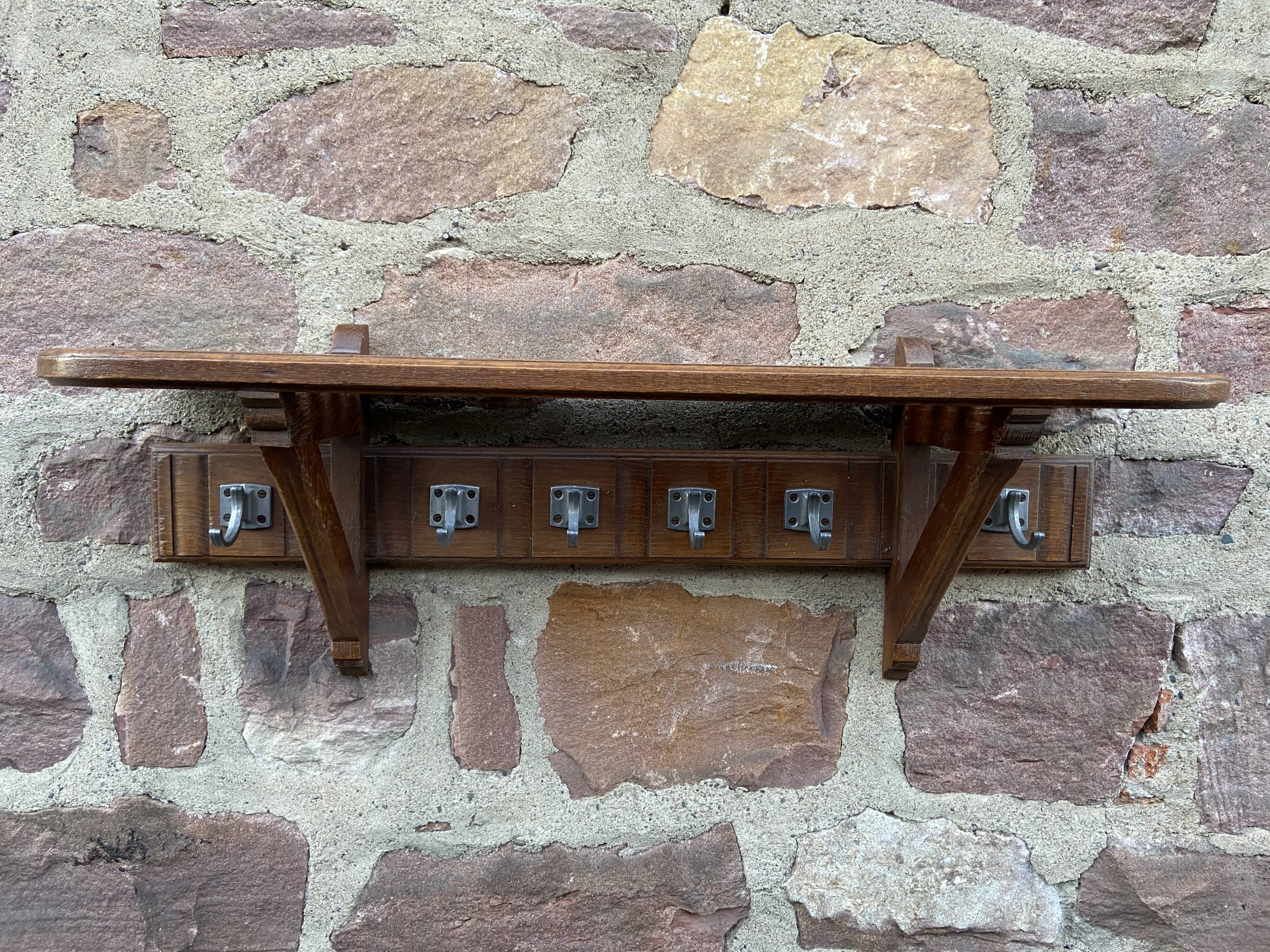 Coat rack wall wardrobe art deco vintage