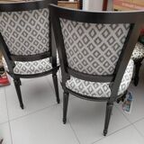 Paire de chaises moderne